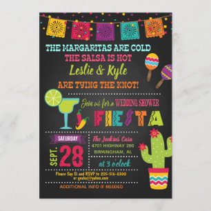 Fiesta Wedding Shower Invitation