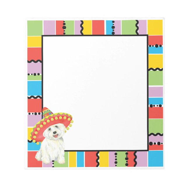Fiesta Westie Notepad (Front)