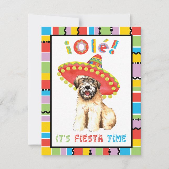 Fiesta Wheaten Invitation (Front)