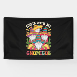 Fiesta With My Gnomigos Gnome Cinco De Mayo Banner