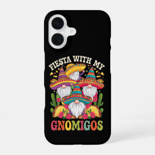 Fiesta With My Gnomigos Gnome Cinco De Mayo iPhone 16 Case