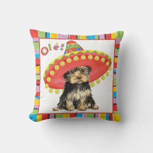 Fiesta Yorkie Cushion