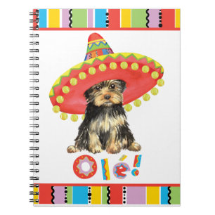 Fiesta Yorkie Notebook