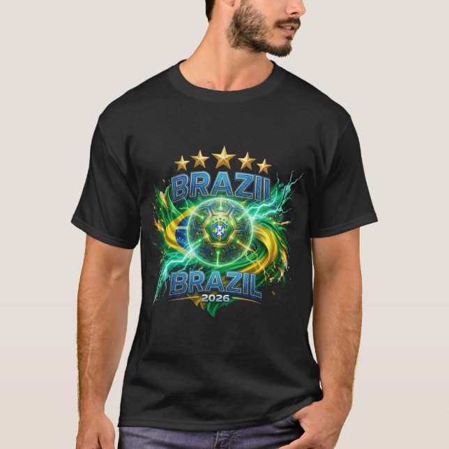 FIFA World Cup 2026 - Brazil T-Shirt (Front)