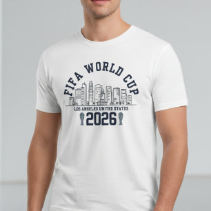 FIFA World Cup 2026 Los Angeles Skyline T-Shirt