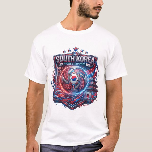 FIFA World Cup 2026 - South Korea T-Shirt (Front)