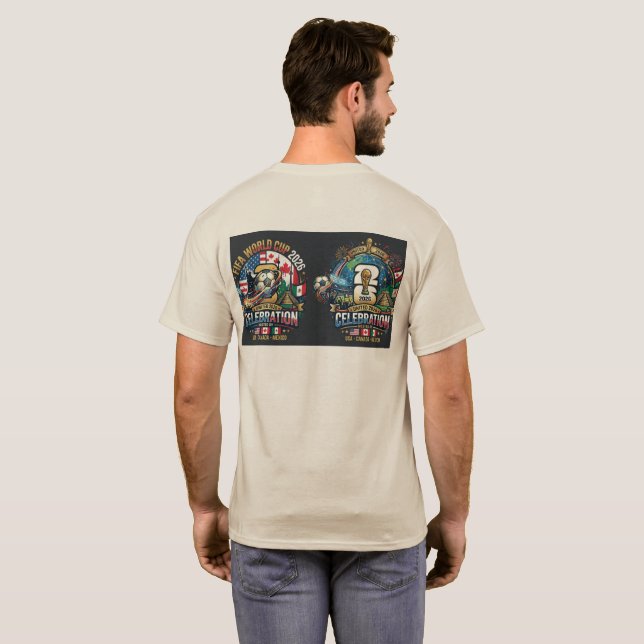 FIFA WORLD CUP CELEBRATION 2026 T-Shirt (Back Full)