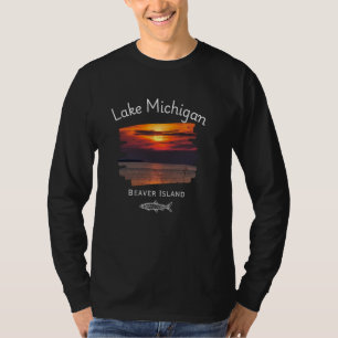 Fife Life Beaver Island Lake Michigan Souvenir Up T-Shirt