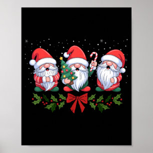Fife Life Christmas Gnome Holiday Winter Xmas  Poster