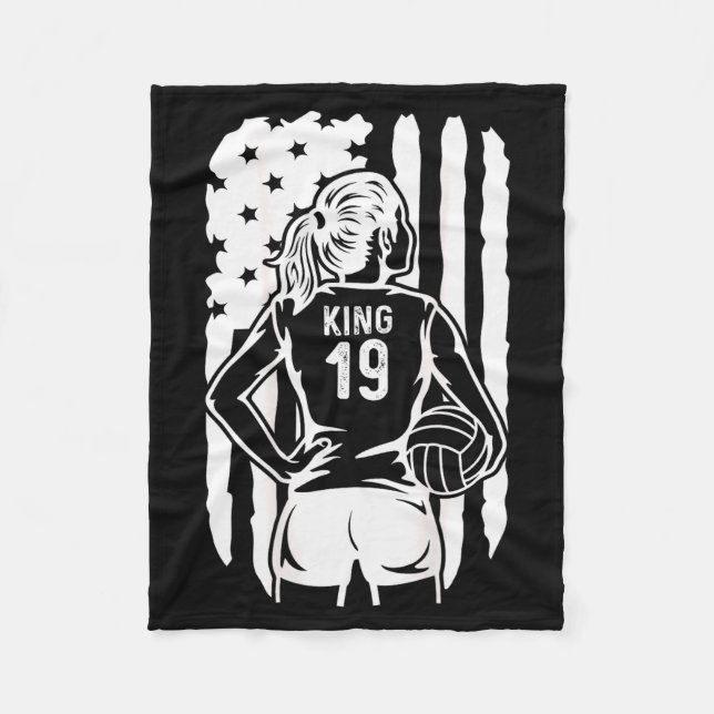 Fife Life High School Volleyball King 19  Fleece Blanket (Front)