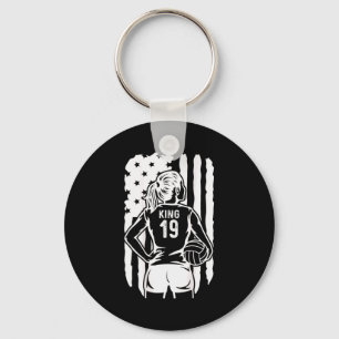 Fife Life High School Volleyball King 19  Key Ring