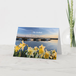 Fife, Scotland scenic photograph Card