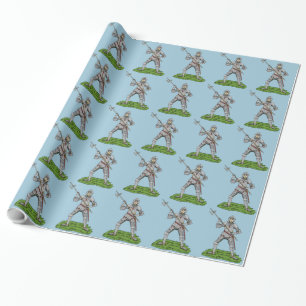 Fifteenth Century English Knight Wrapping Paper