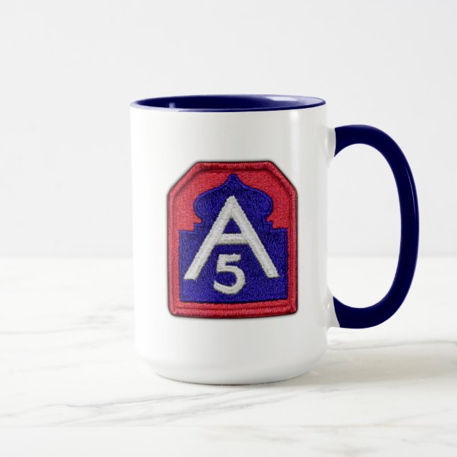 Fifth 5th army fort sam houston veterans vets mug (Right)