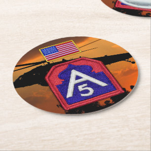 Fifth 5th army sam houston veterans vets coasters