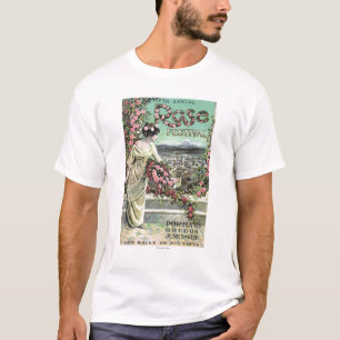 Fifth Annual Rose Festival Advertisement T-Shirt
