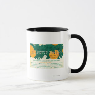 Fifth Annual Tulare County Citrus Fair Promotion Mug