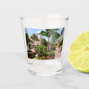 Fifth Ave. Shopping, Naples, Florida Vintage Shot Glass