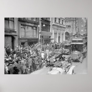 Fifth Avenue, Easter Sunday, 1913 Poster