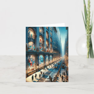 Fifth Avenue Holiday Card. Christmas.