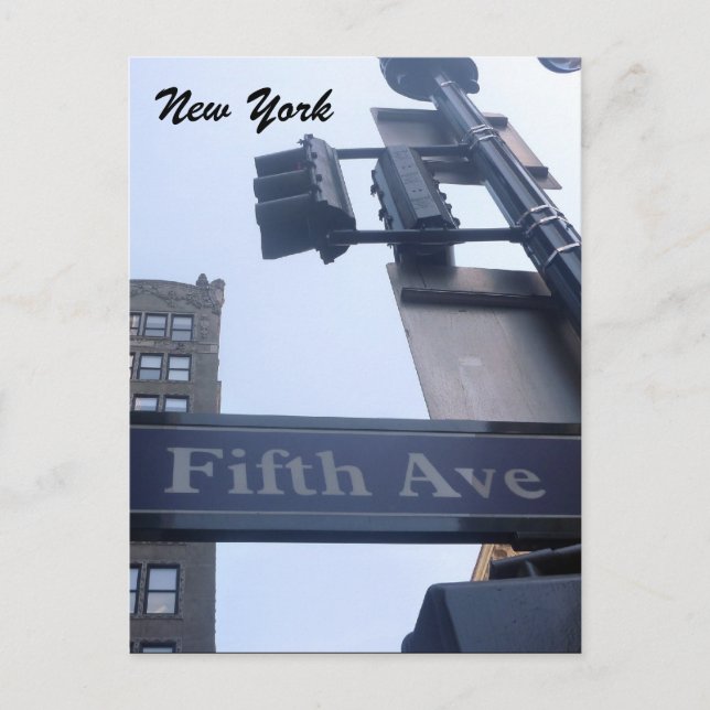 fifth avenue postcard (Front)