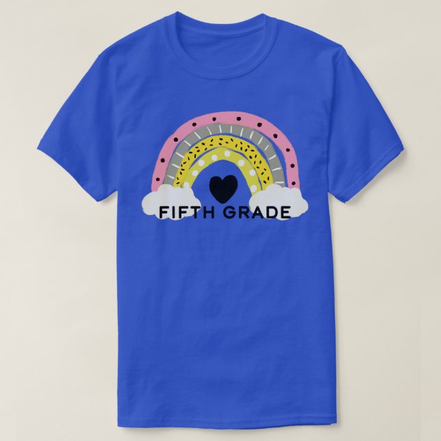 fifth grade 4 T-Shirt (Design Front)
