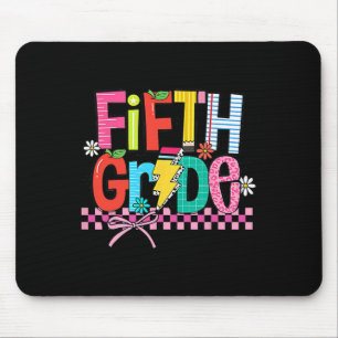 Fifth Grade Ck To School 5th Grade Coquette Teache Mouse Mat