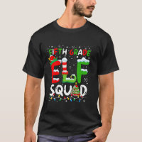 Fifth Grade ELF Squad Funny Christmas ELF Student