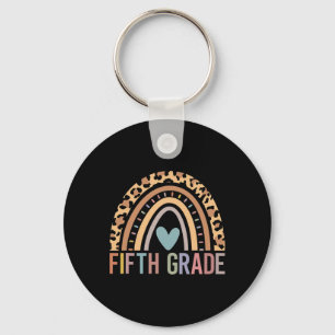Fifth Grade Rainbow Girls Boys Teacher Team 5th Gr Key Ring