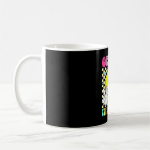 Fifth grade retro smile face back to school first coffee mug