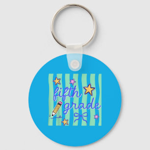 Fifth Grade Teacher 5th Grade Preppy Ed Back To Key Ring