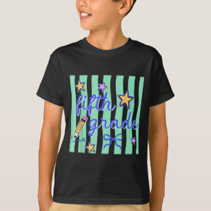 Fifth Grade Teacher 5th Grade Preppy Ed Back To T-Shirt