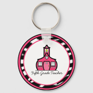 Fifth Grade Teacher Keychain