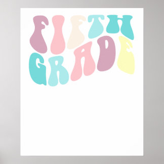 fifth grade teacher poster