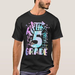 Fifth Grade Teachers Students Back To School Tie D T-Shirt