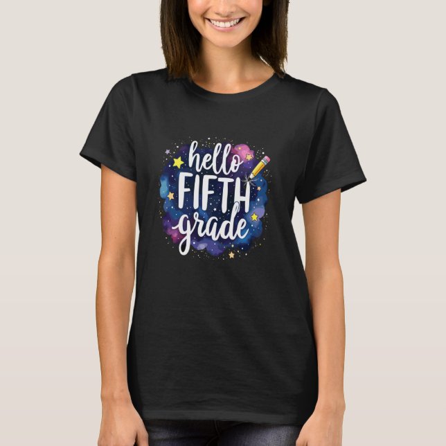 Fifth Grade Teacheru2019s Prep Bundle T-Shirt (Front)