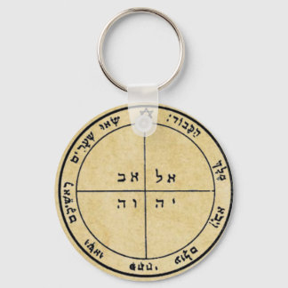 Fifth Pentacle of Mercury Key Ring