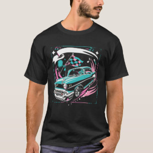 Fifties 1950s Car Music Sock Hop Dance Rockabilly  T-Shirt