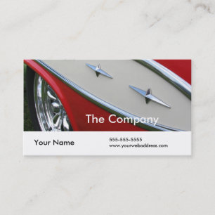 Fifties Bling Business Card