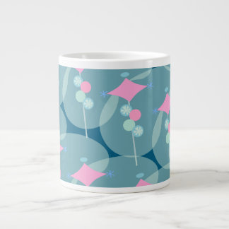 Fifties Bubble Boomerang Large Coffee Mug