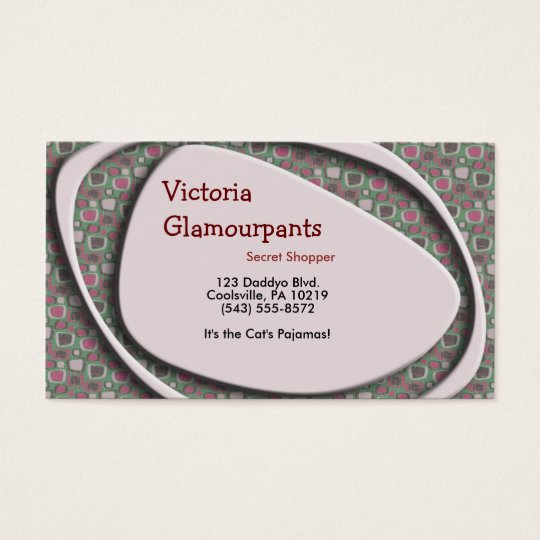 Fifties Stylin Business Card