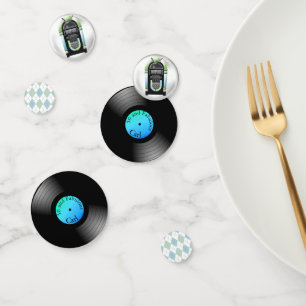 Fifties Theme Retro Personalised Confetti