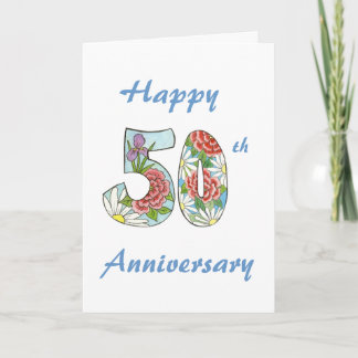 Fiftieth Anniversary Card