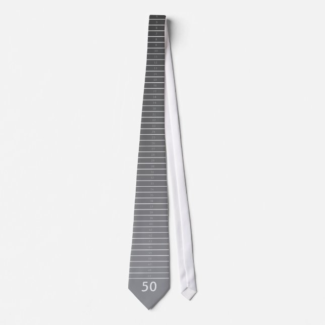 Fifty 50 Shades of Grey Neck Tie (Front)