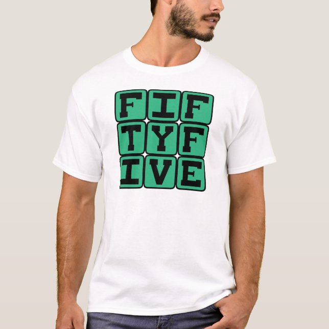 Fifty Five, Number 55 T-Shirt (Front)