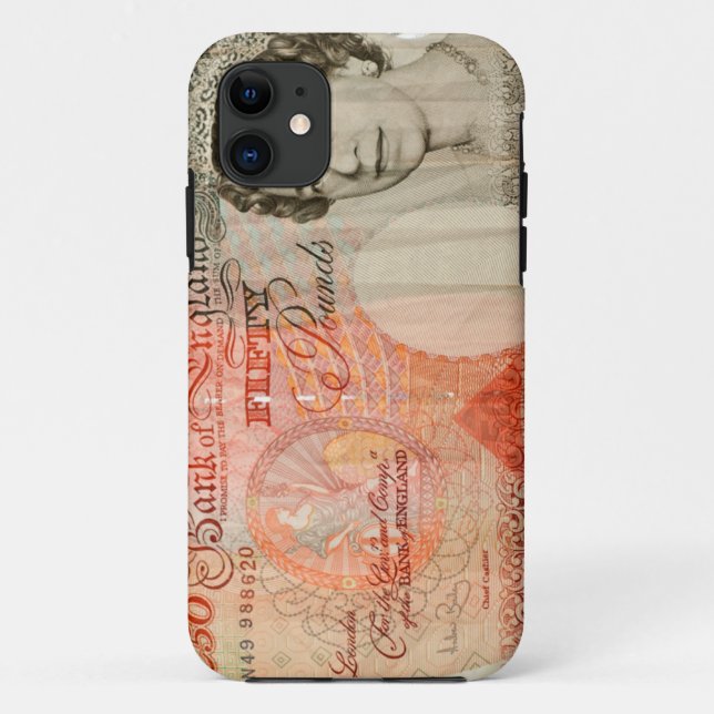 Fifty pound note Case-Mate iPhone case (Back)