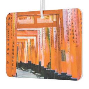 Fifty shades of orange - Senbon Torii, Kyoto Car Air Freshener