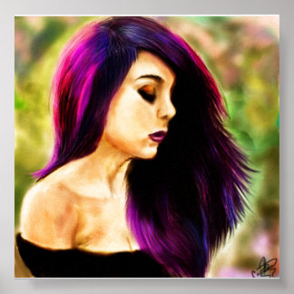 Fifty Shades Of Purple Poster