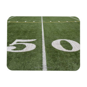 Fifty yard line magnet