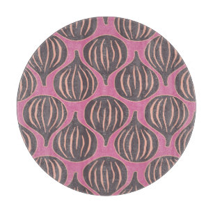 Fig Fantasy: Vintage Holiday Seamless Cutting Board